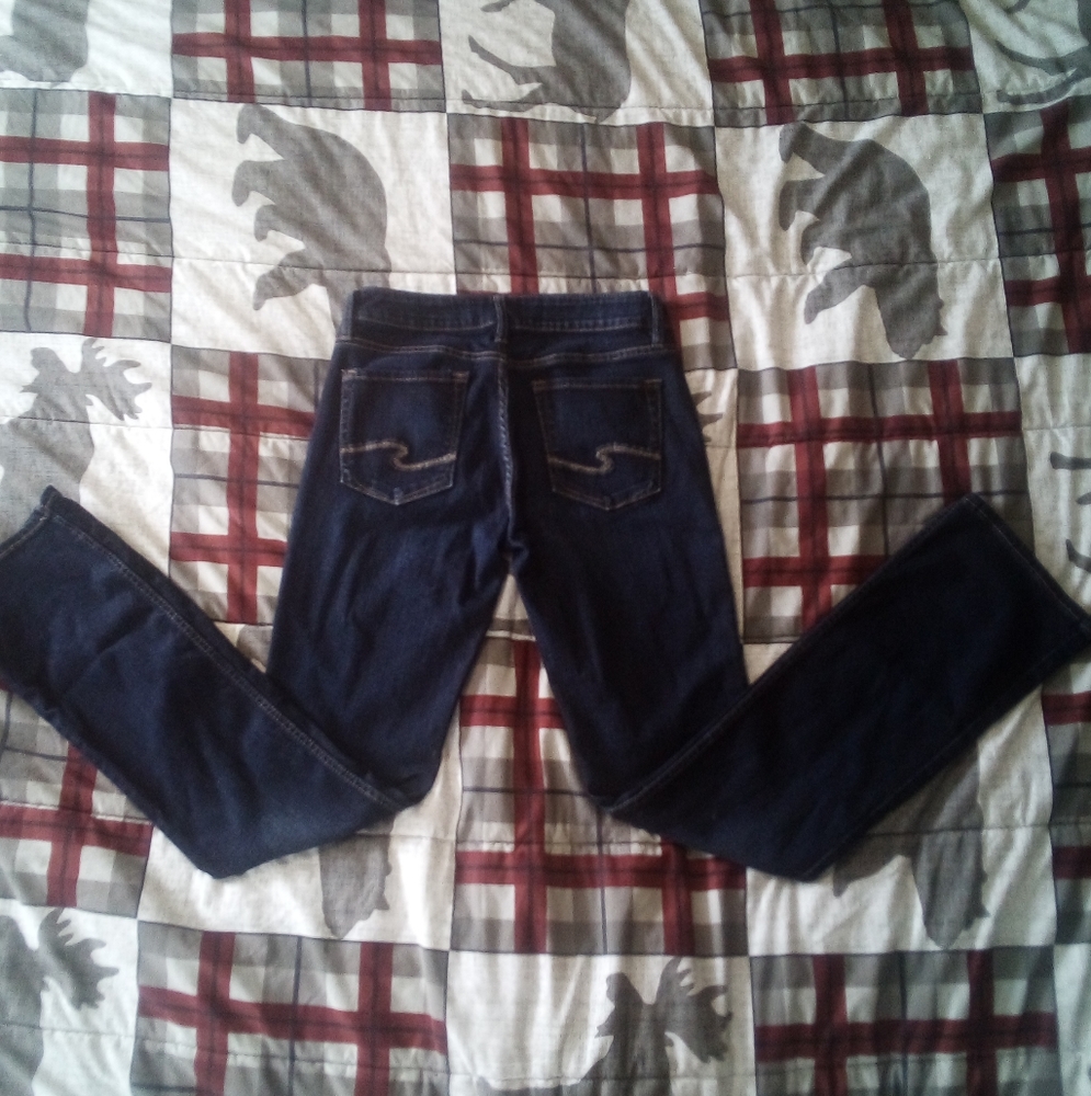 Silver jeans